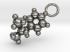 Methamphetamine Molecule Pendant - 20mm  3d printed 