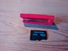 Watchband microSD holder 3d printed Side View