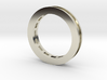 Baguette Semi Mount Ring 3d printed 