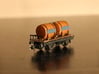 n-scale wine wagon simple 3d printed with Peco NR-123 chassis