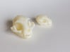 Mid-Sized Cat Skull Sculpture 3d printed Standard and mini sized models. Printed on "MakerBot: The Replicator" at the local college.