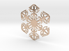 Snowflake Crystal 3d printed 