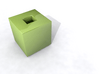 Cube Vase 3d printed 