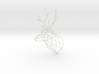 Stag Deer Trophy Head Large Facing Right 3d printed 