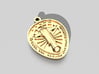 Football jesus Pendants 3d printed Image of the publication will be sample only. Appearance depends on the material you choose.