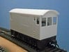 O Scale Critter Body 3d printed Front View of Body on Chassis