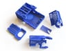 ButterPi Case 3d printed Unassembled components in Royal Blue Strong & Flexible
