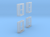 All-Weather Window for O Scale Diesels (4 pack) 3d printed 