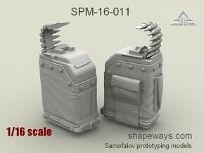 1/16 SPM-16-011 LBT MK48 Box Mag in Clear Ultra Fine Detail Plastic