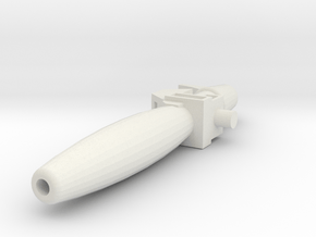 Galv Gun in White Natural Versatile Plastic
