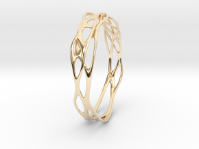 Incredible Minimalist Bracelet #coolest (S) in 14k Gold Plated Brass: Small