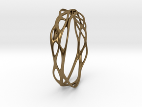 Incredible Minimalist Bracelet #coolest (S) in Natural Bronze: Small