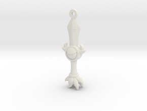 Rubilax [Pendant Up] in White Natural Versatile Plastic