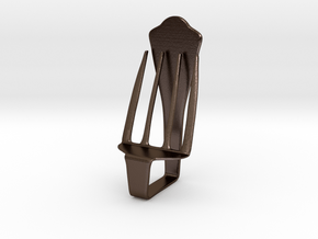 Chair No. 34 in Polished Bronze Steel