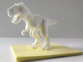 DinoWalkSim - Tyrannosaurus Rex in White Natural Versatile Plastic