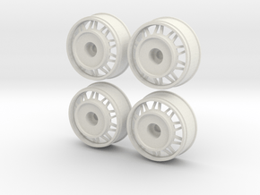 TRIANG WHEELS REAR ONLY 16 in White Natural Versatile Plastic
