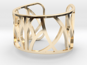 Zette Bangle in 14K Yellow Gold