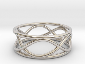 Infinity Ring- Size 6 in Platinum