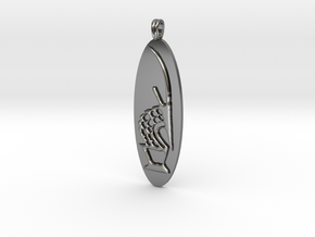 Chi Wara (Chiwara) African Jewelry Symbol in Fine Detail Polished Silver