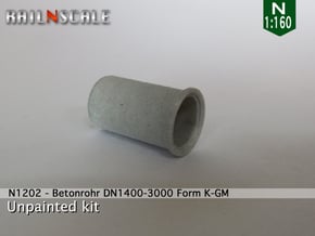 Betonrohr DN1400-3000 in White Natural Versatile Plastic
