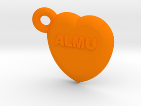 Second ligand heart ALMU in Orange Processed Versatile Plastic