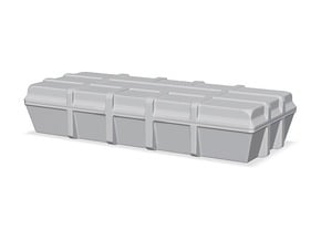 1:20 Cargo box in Tan Fine Detail Plastic