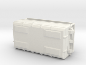 1:20 Cargo box 5 in White Natural Versatile Plastic