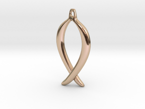 Object No. 5 in 14k Rose Gold Plated Brass
