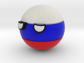 Countryballs Russia in Full Color Sandstone