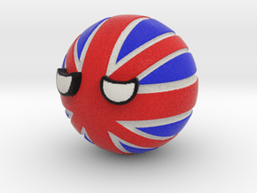 Countryballs UK in Full Color Sandstone