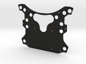 Mclaren Front Button Cover Plate in Black Natural Versatile Plastic