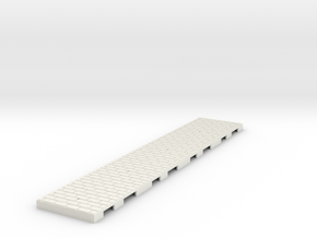 P-165st-straight-long-wedge-1a in White Natural Versatile Plastic