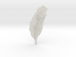 Taiwan, 14cm - Navigator Series in White Natural Versatile Plastic