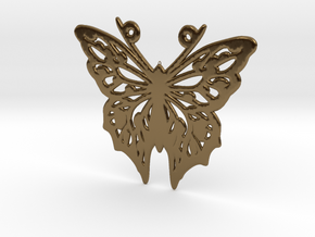 Butterfly in Polished Bronze