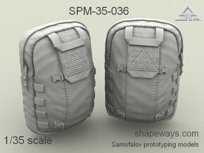 1/35 SPM-35-036 Pack optional module in Clear Ultra Fine Detail Plastic