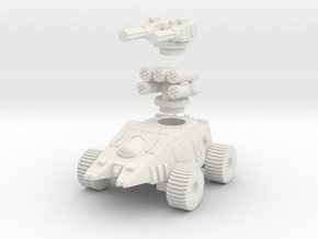 MG144-JAL07 Appila Attack Rover in White Natural Versatile Plastic