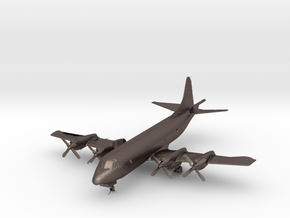 US Navy P3 Orion in Polished Bronzed Silver Steel