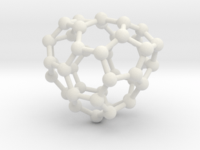 0232 Fullerene C42-11 cs in White Natural Versatile Plastic