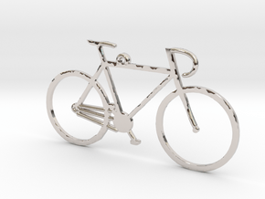Racing Bicycle in Platinum