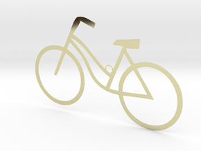 Ladies Bicycle in 18k Gold
