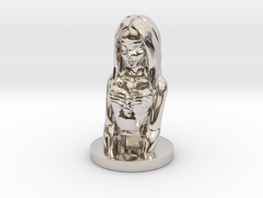 Wonder Bust in Rhodium Plated Brass