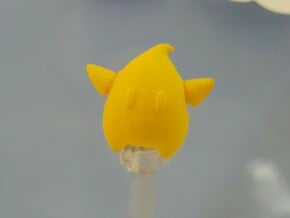 Big Poseable Luma in Yellow Processed Versatile Plastic