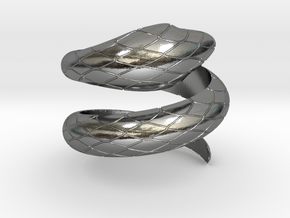 Nefertiti Ring in Polished Silver