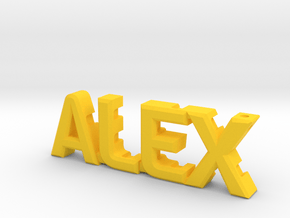 "Alex" nock depot (Easton G pin) in Yellow Processed Versatile Plastic