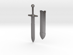 Sword letter opener in Polished Nickel Steel