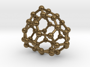 0239 Fullerene C42-18 c1 in Natural Bronze