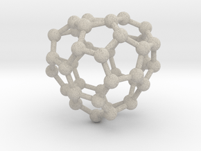 0240 Fullerene C42-19 cs in Natural Sandstone
