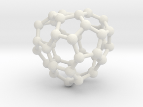 0240 Fullerene C42-19 cs in White Natural Versatile Plastic