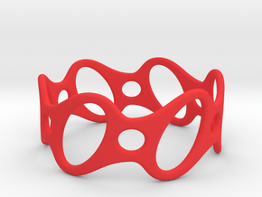 Fantasy Bracelet 70 in Red Processed Versatile Plastic