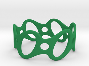 Fantasy Bracelet 68 in Green Processed Versatile Plastic